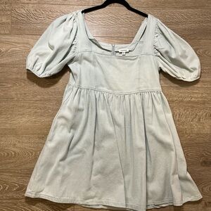 Light Blue Jean Dress